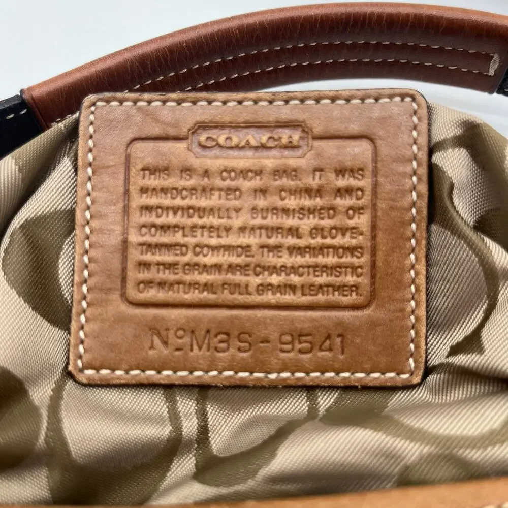 COACH Legacy Leather Vintage Y2K Demi Hobo Bag